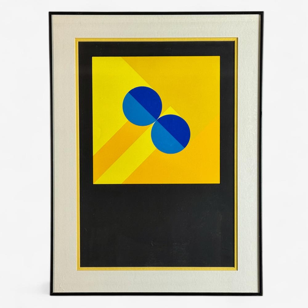 Pair of Op Art Works, Jo Niemeyer