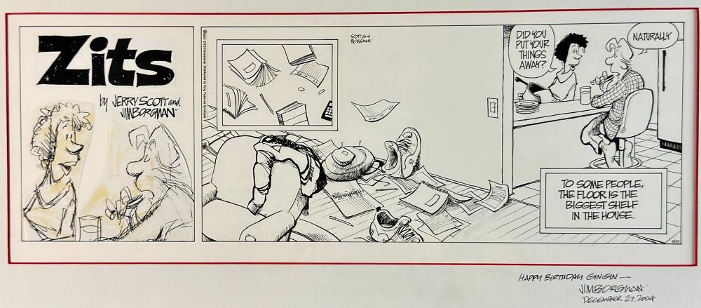 Pair of Jim Borgman Cartoons