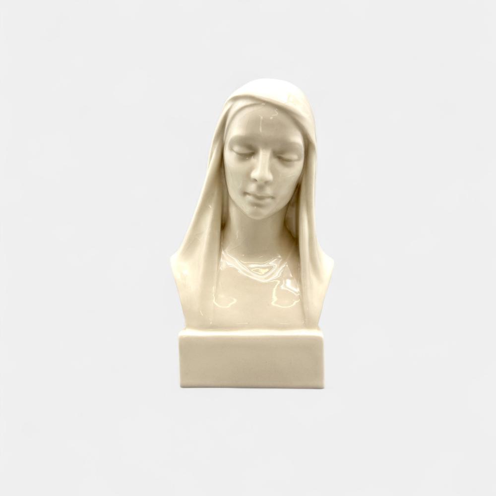 Rookwood Madonna figural, glossy white, 1946