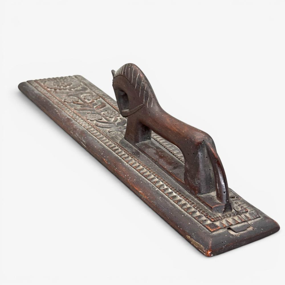 Danish Folk Art Carved Mangle