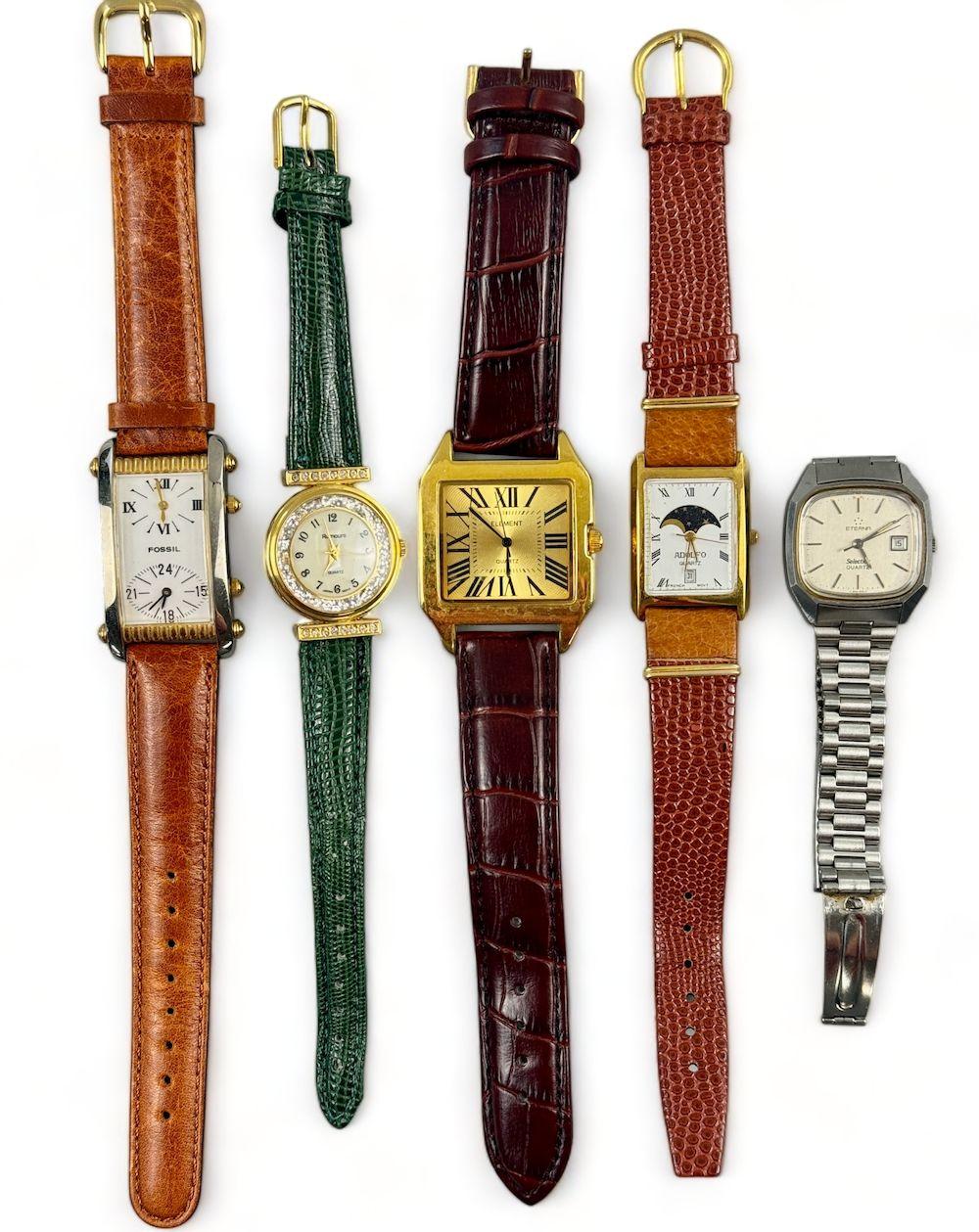 Men's Vintage Wristwatches, Group of 5