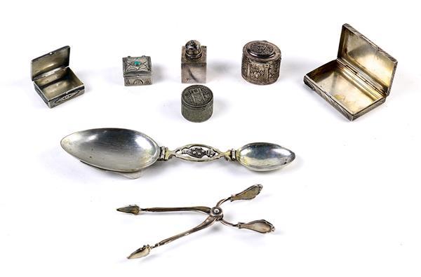 (lot of 7) Assorted silver ... image