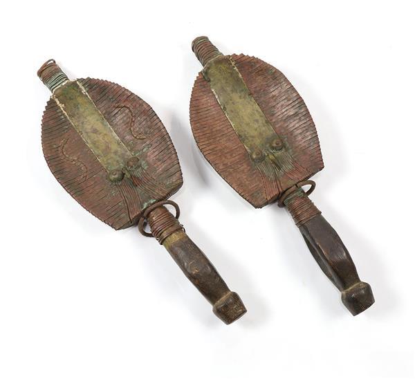 Pair of African decorative ... image
