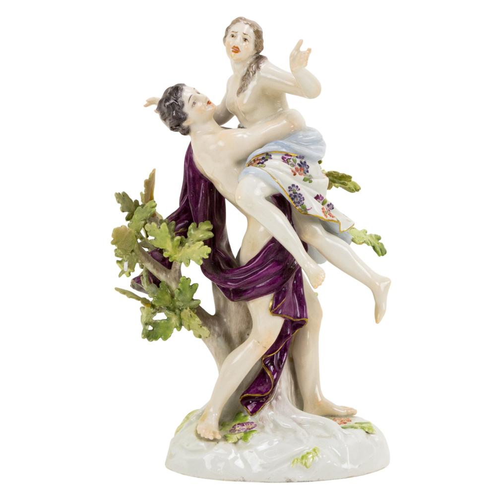 A Meissen porcelain figural... image