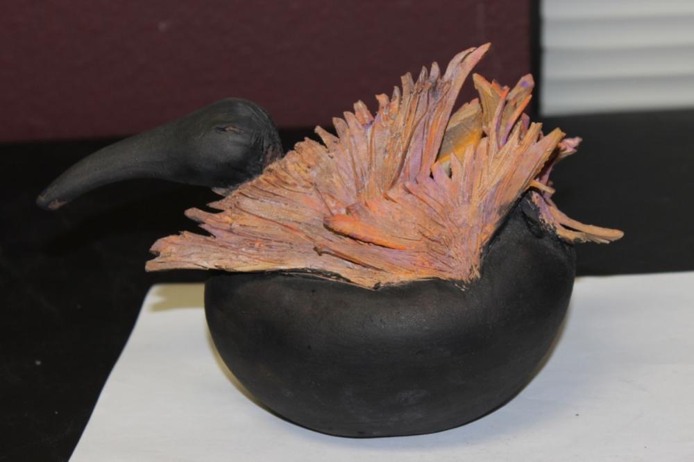 A Walter Yovaish Signed Bird