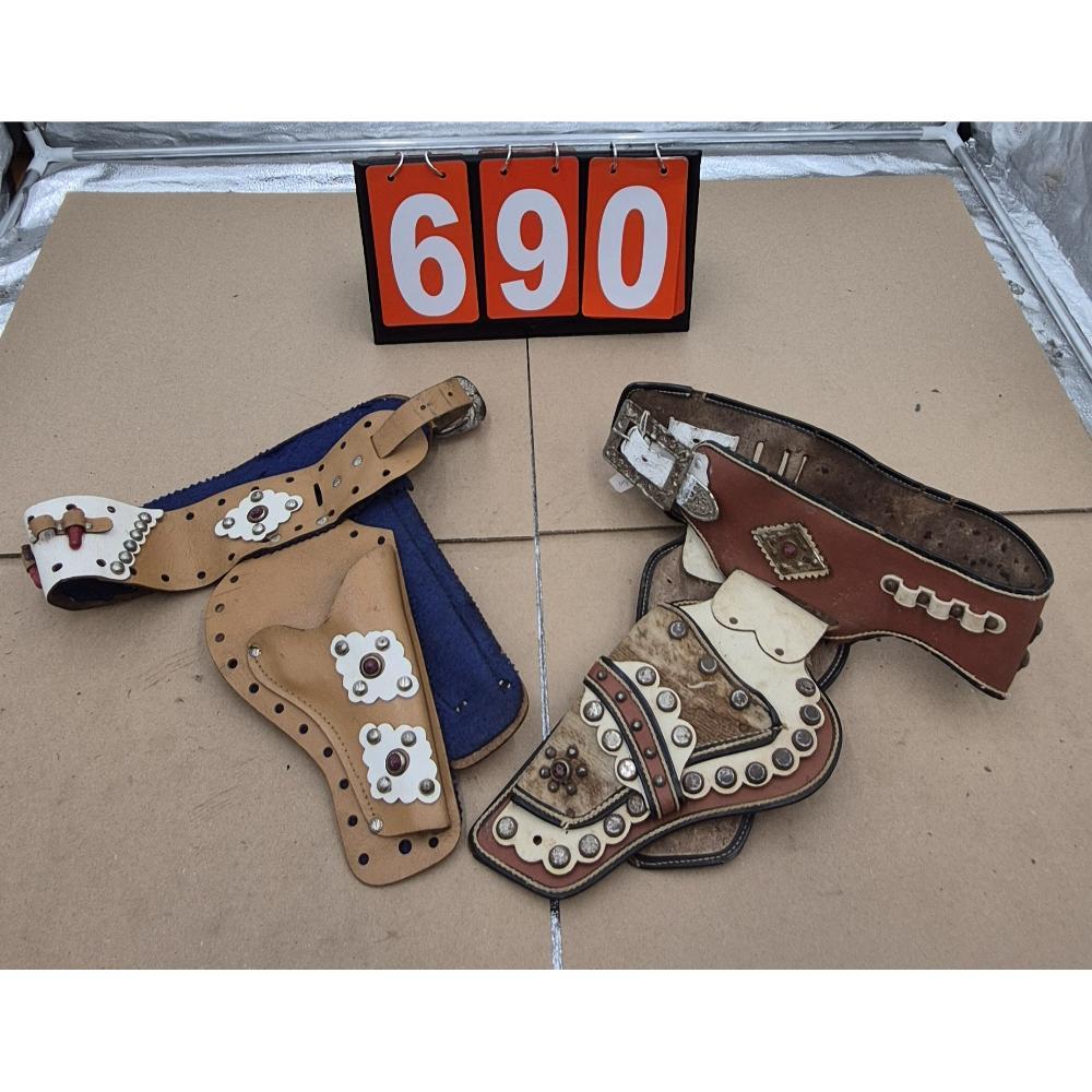 Two child gun holsters image