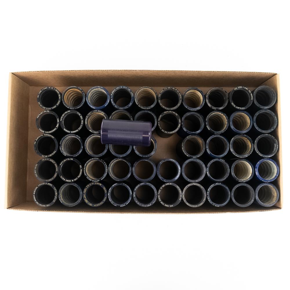 50 Edison Blue Amberol Phonograph Cylinders