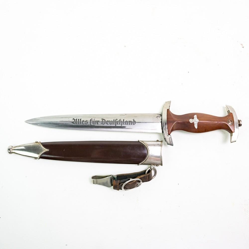 At Auction: WWII German Presentation Inscription SA Dagger