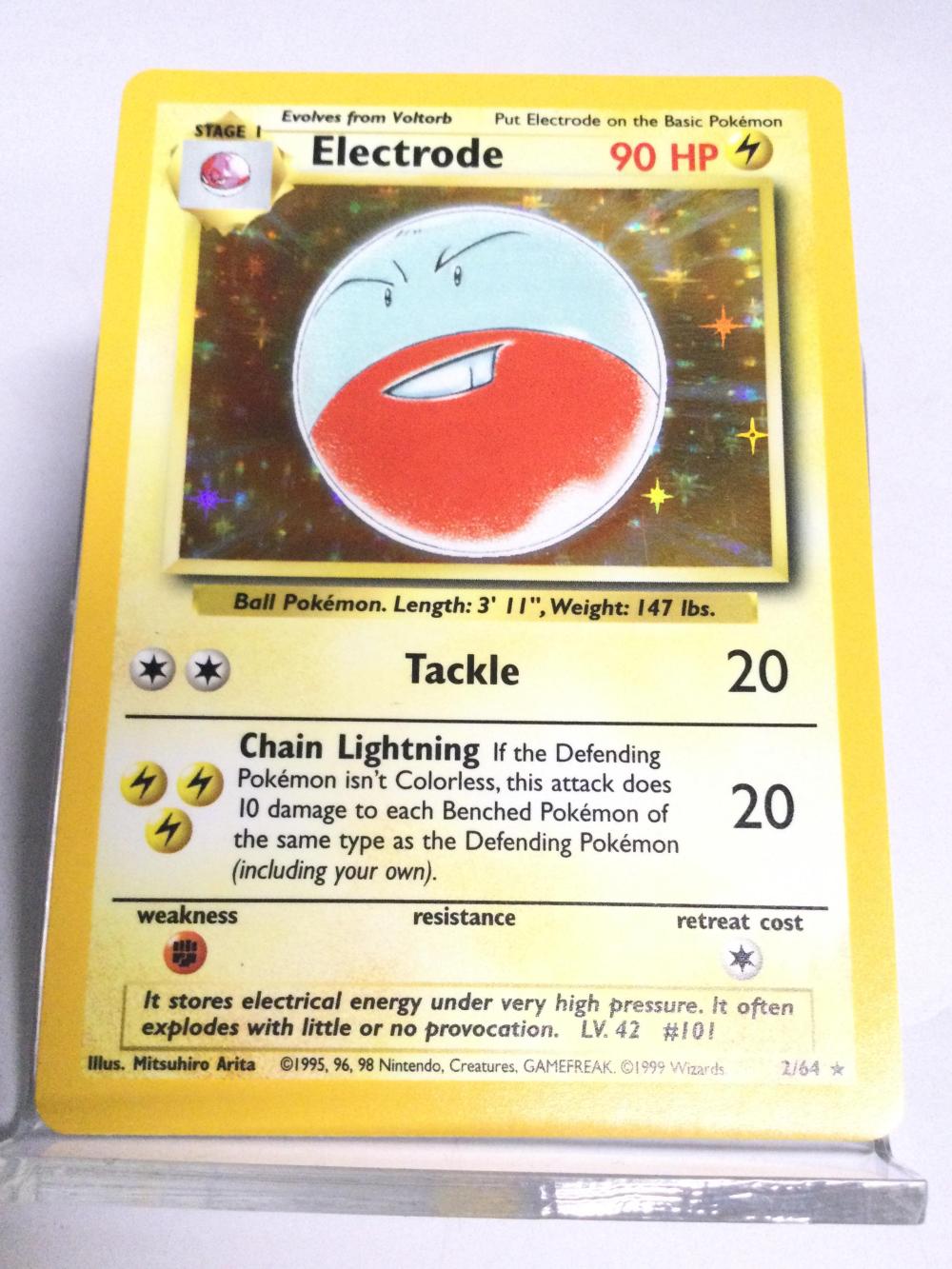 Pokémon Holo Foil Electrode 2/64