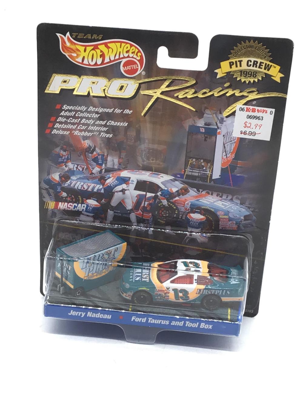 Hot wheels Jerry Nadeau Pit crew