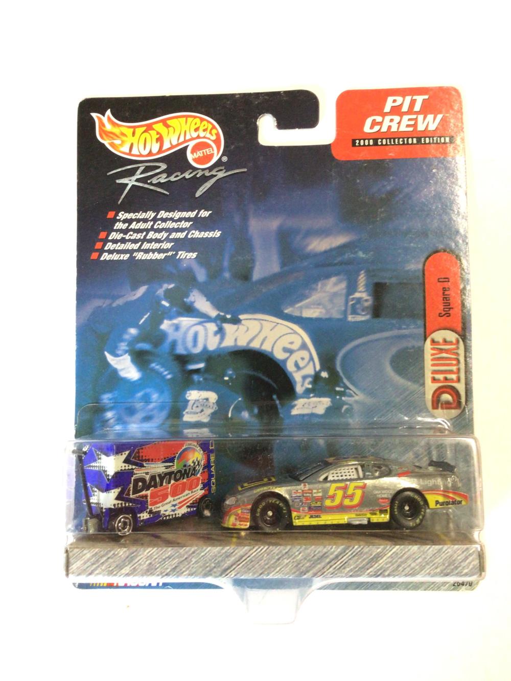 Hot wheels number 55 pit crew