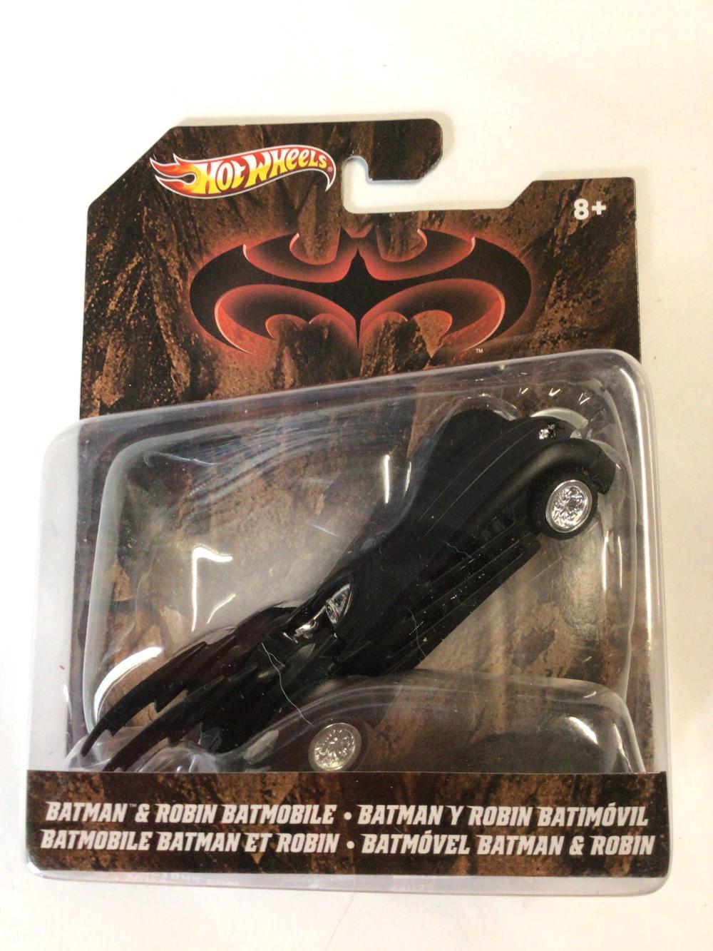 Hot wheels Batman and Robin mobile
