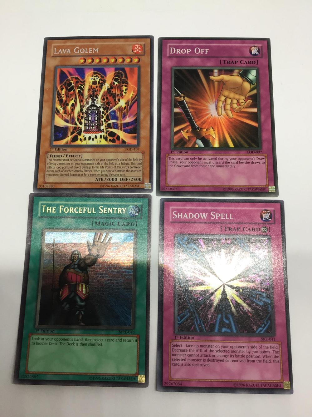 Yu-Gi-Oh 1st Edition Holofoil Cards (4)