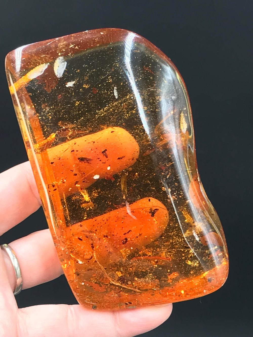 Amber, Fossil, Natural, Col... image
