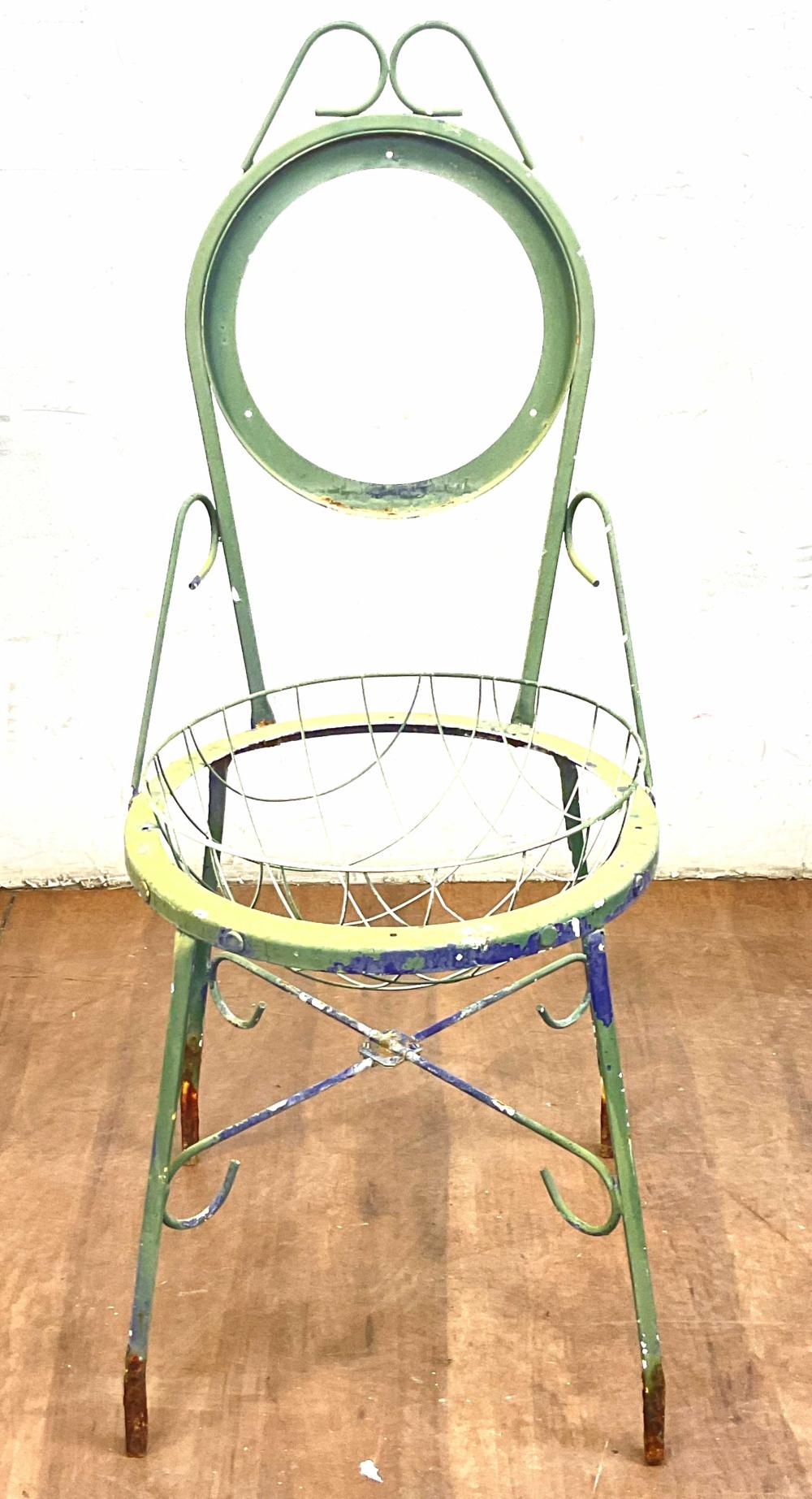 Vintage Wrought Iron Patio Chair