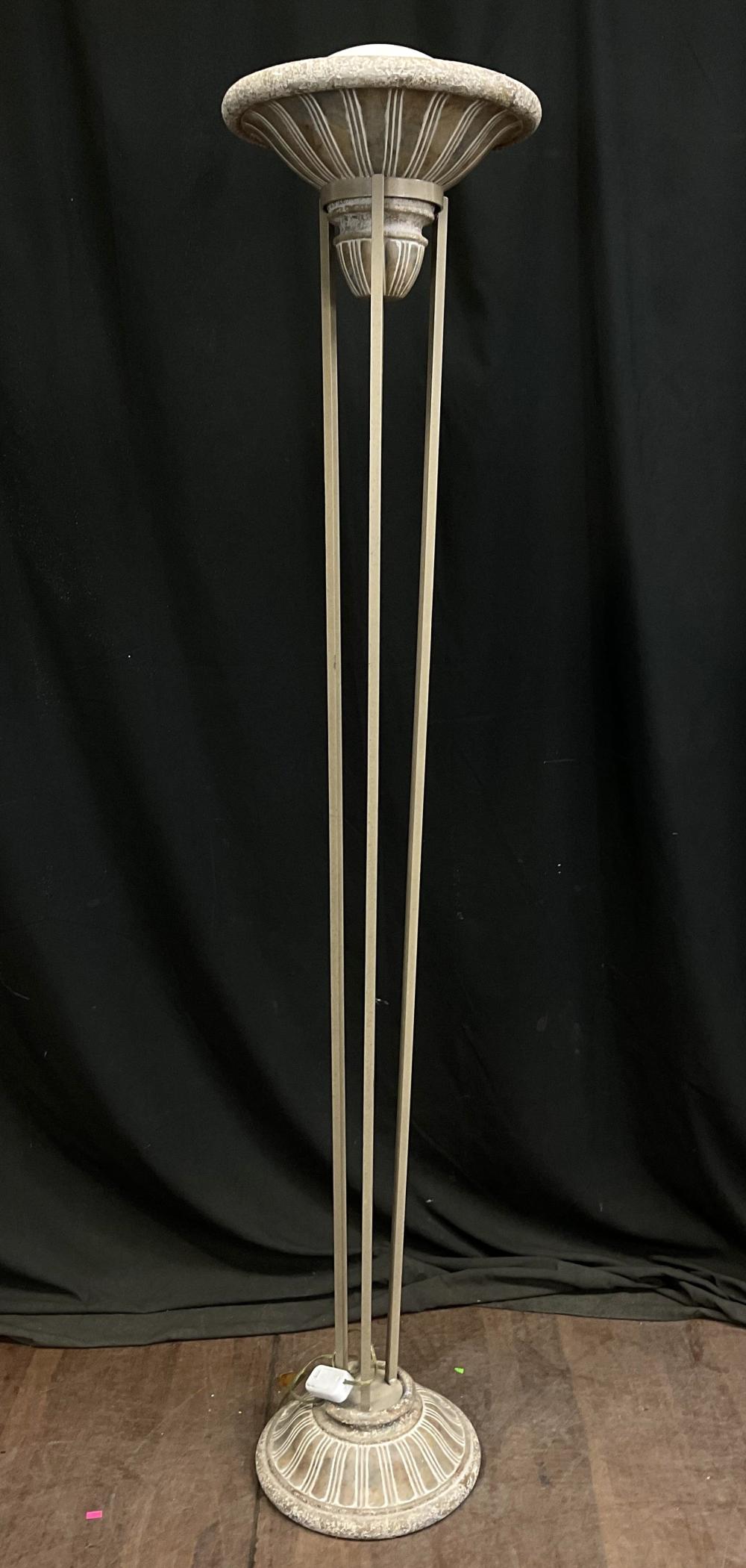 Classical Influenced Torchiere Floor Lamp