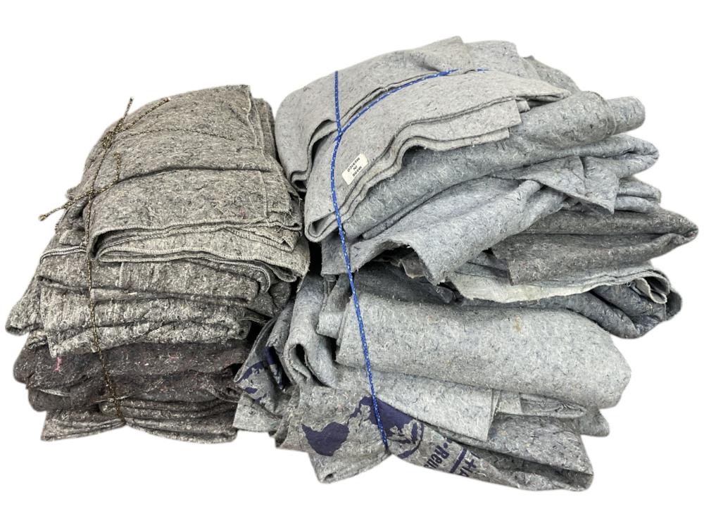 (10+) Assorted Fleece Moving Blankets