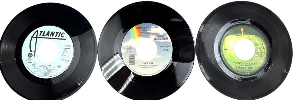 (300) 45RPM Vinyls, Baby Baby, Paul Davis