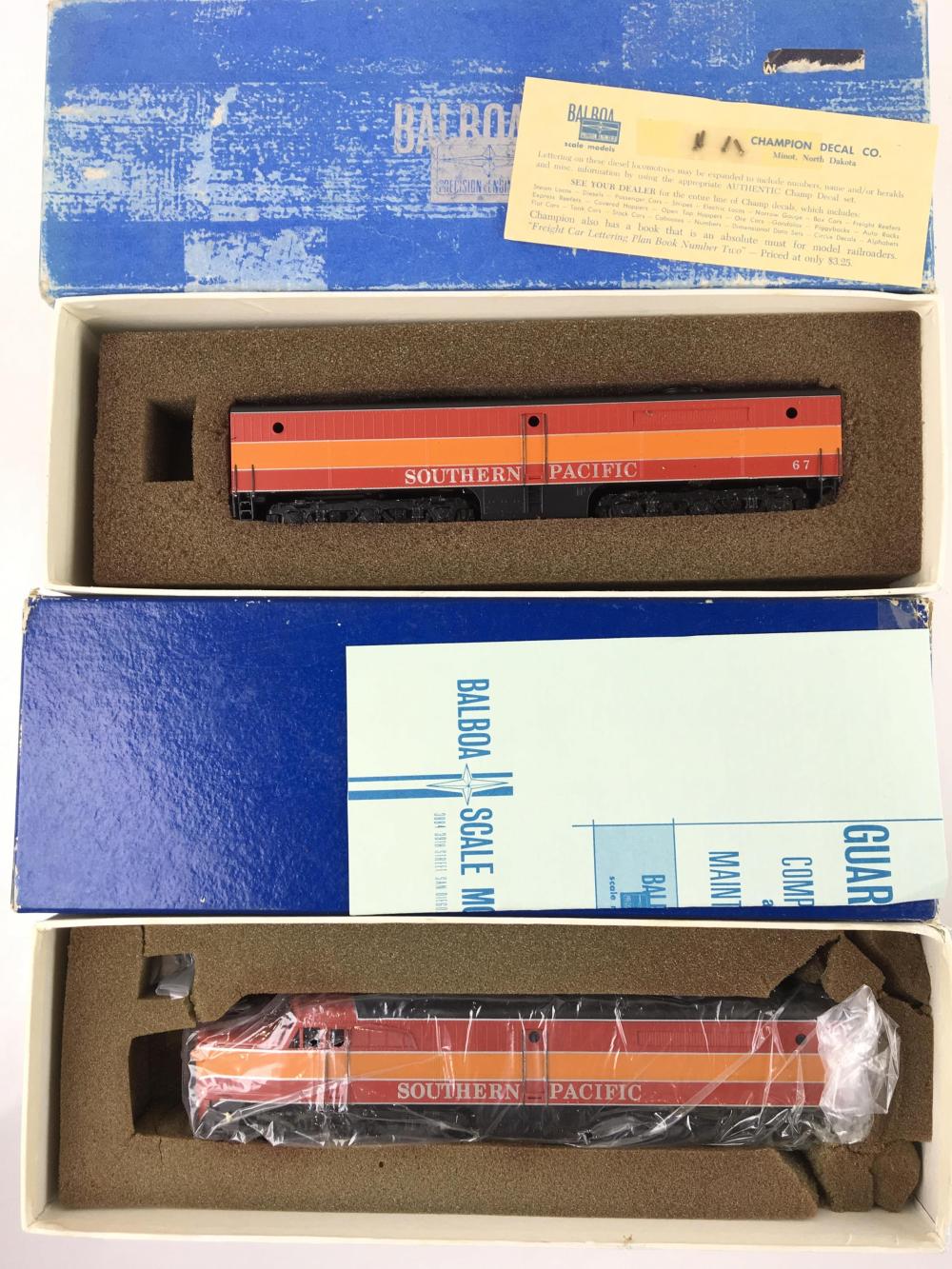 Balboa HO Scale Model Locom... image