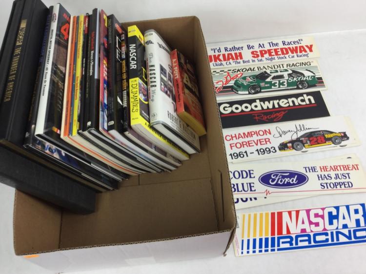 Nascar Books & Bumper Stickers image