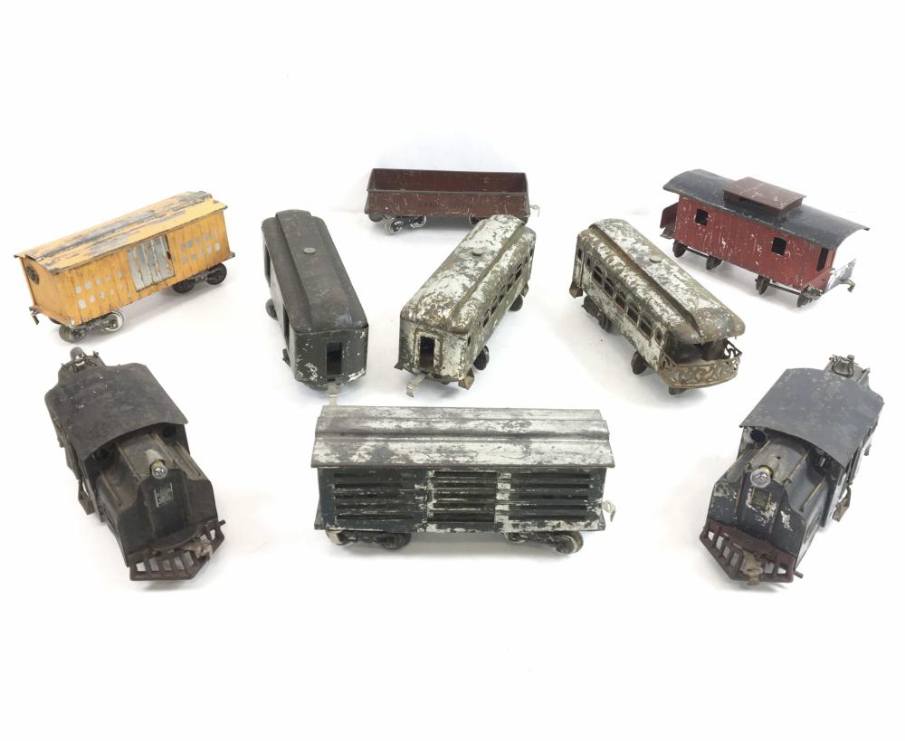 (9pc) Lionel Prewar 38 New York Central Standard