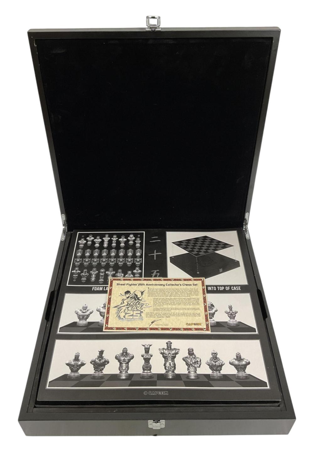 Capcom Street Fighter Collectors Chess Set