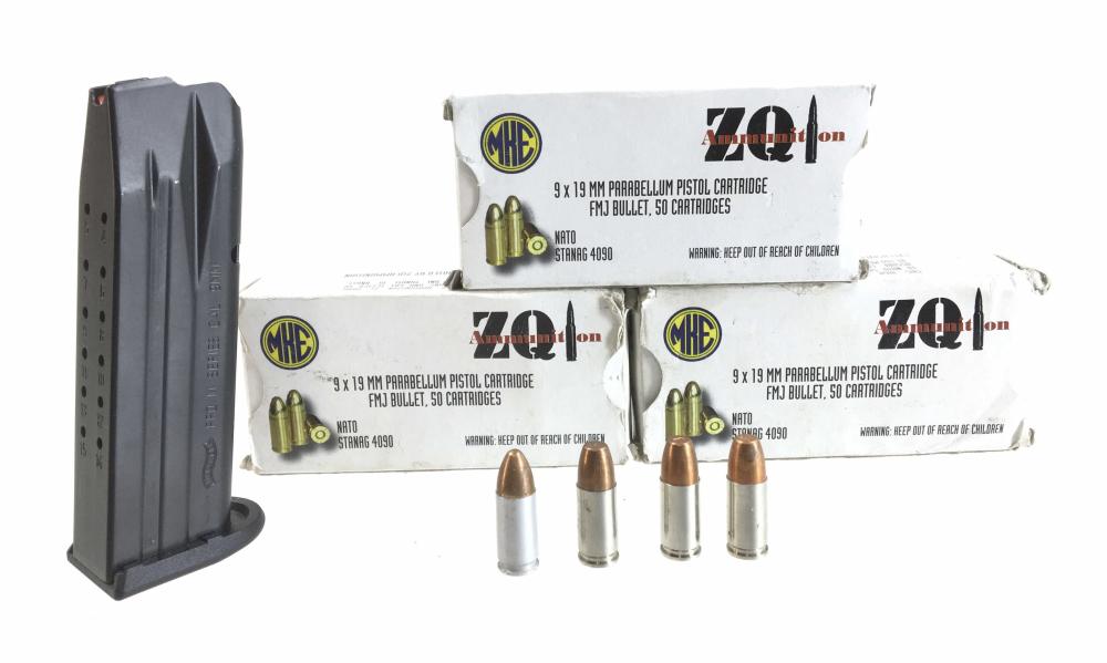 (154) 9mm MKE FNJ Rounds