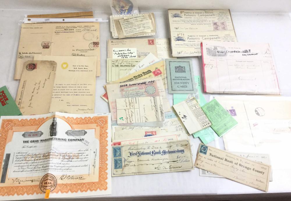 18th & 19th Century Documents & Ephemera