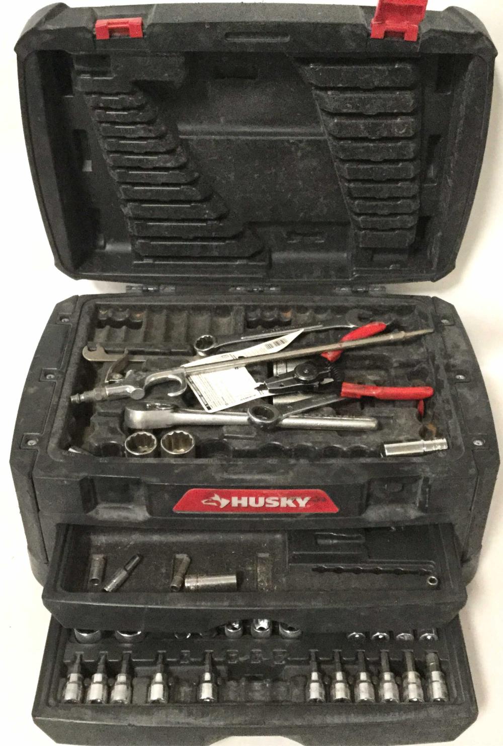 Husky Toolbox With Tools Included