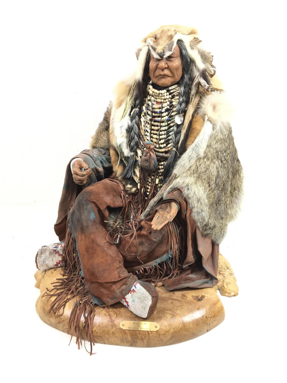 Wisdom By Michele Malpica Indian Man