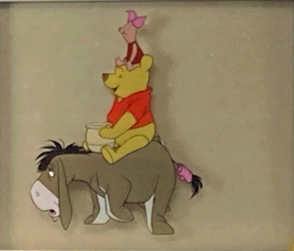 1968 Winnie The Pooh & The Blustery Day Serigraph