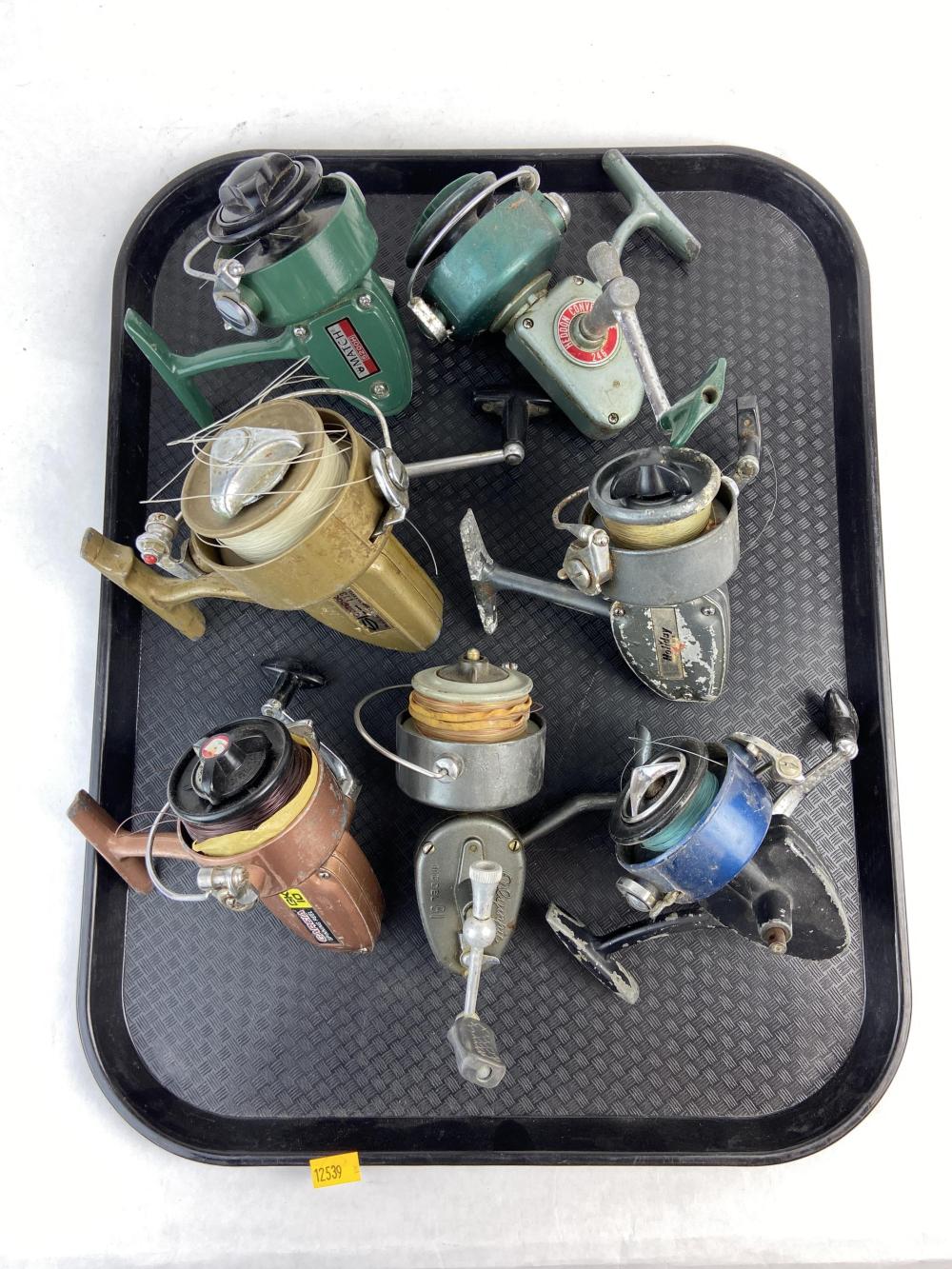 (7) Vintage Spinning Fishing Reels