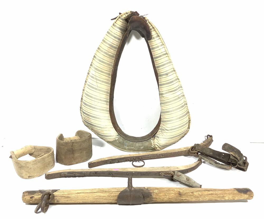Horse Collar, Hames, Stirrups