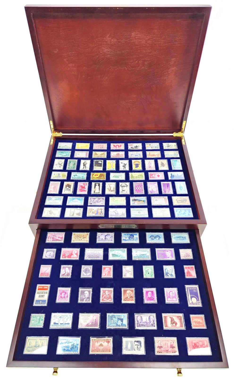Complete Historic Stamps Of America Collection