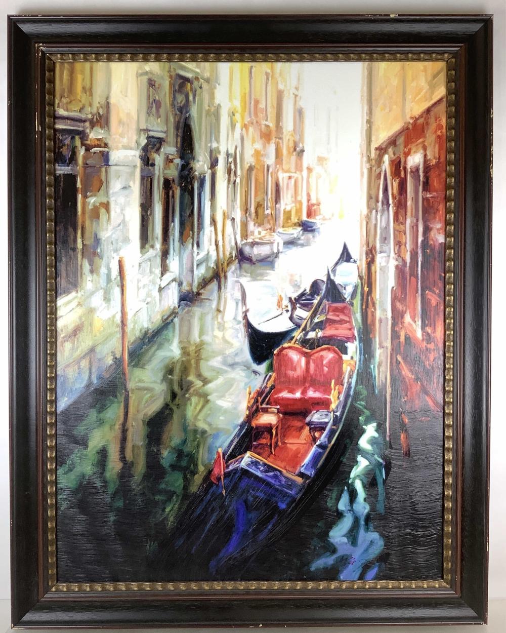 Ariel Venetian Gondola Giclee Print