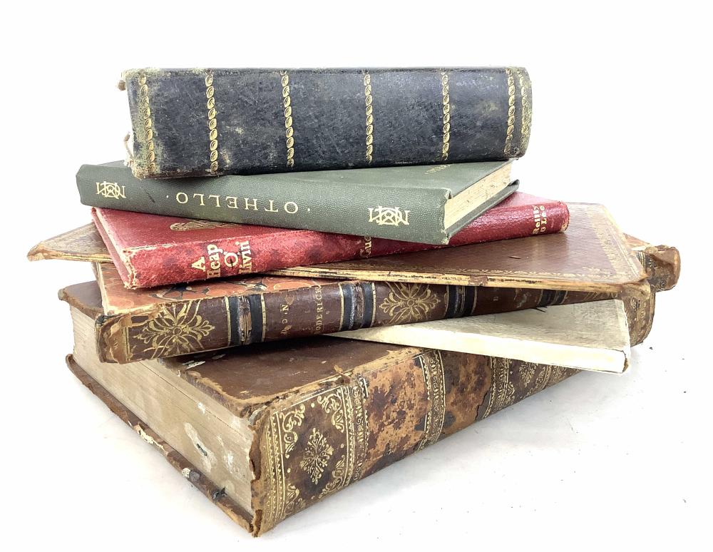 (7) Assorted Antique Special Edition Books