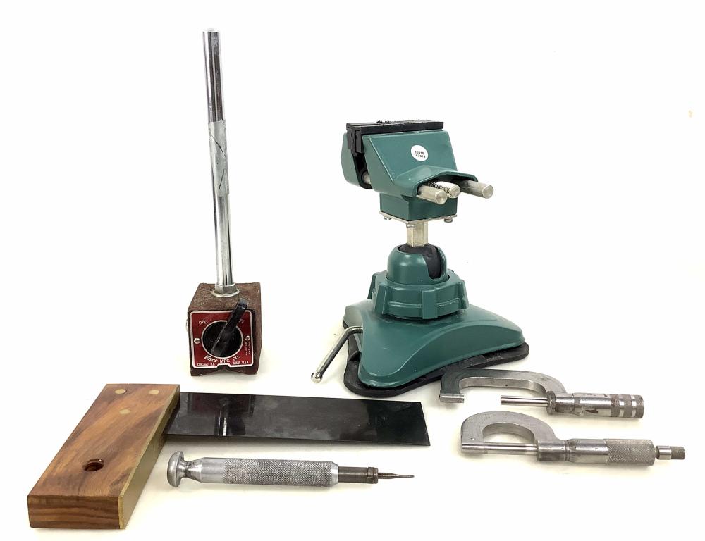 Vice With Suction & Accessories