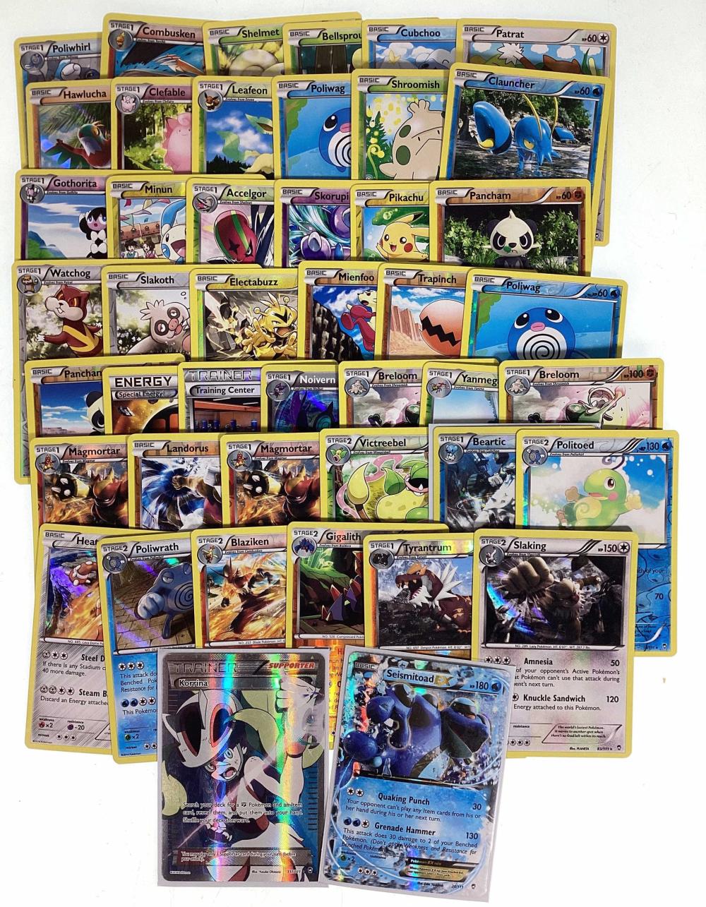 (45) 2014 Pokémon Hologram Collectors Cards