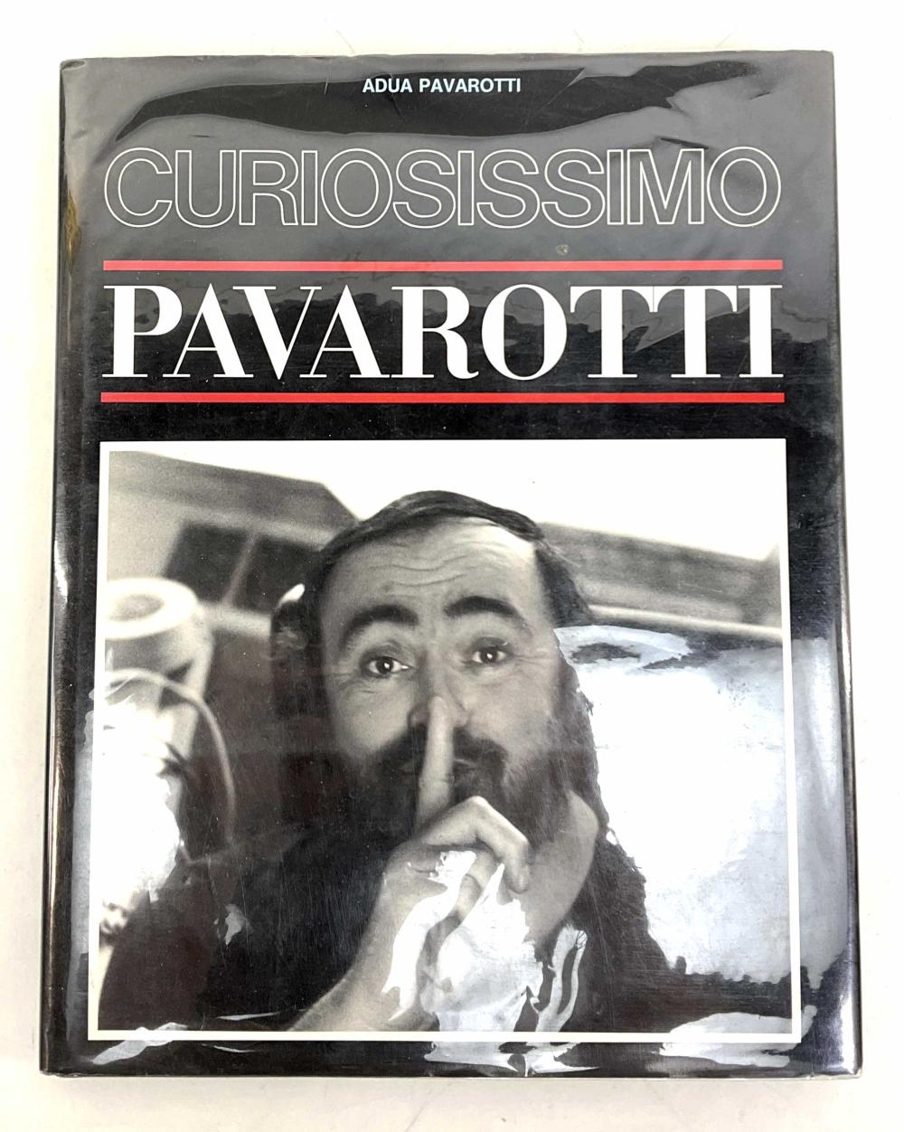 Auda Pavarotti Curiosissimo Pavarotti Book