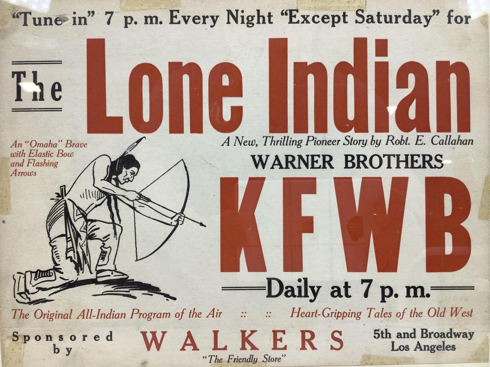 c.1920s Lone Indian Radio S... image