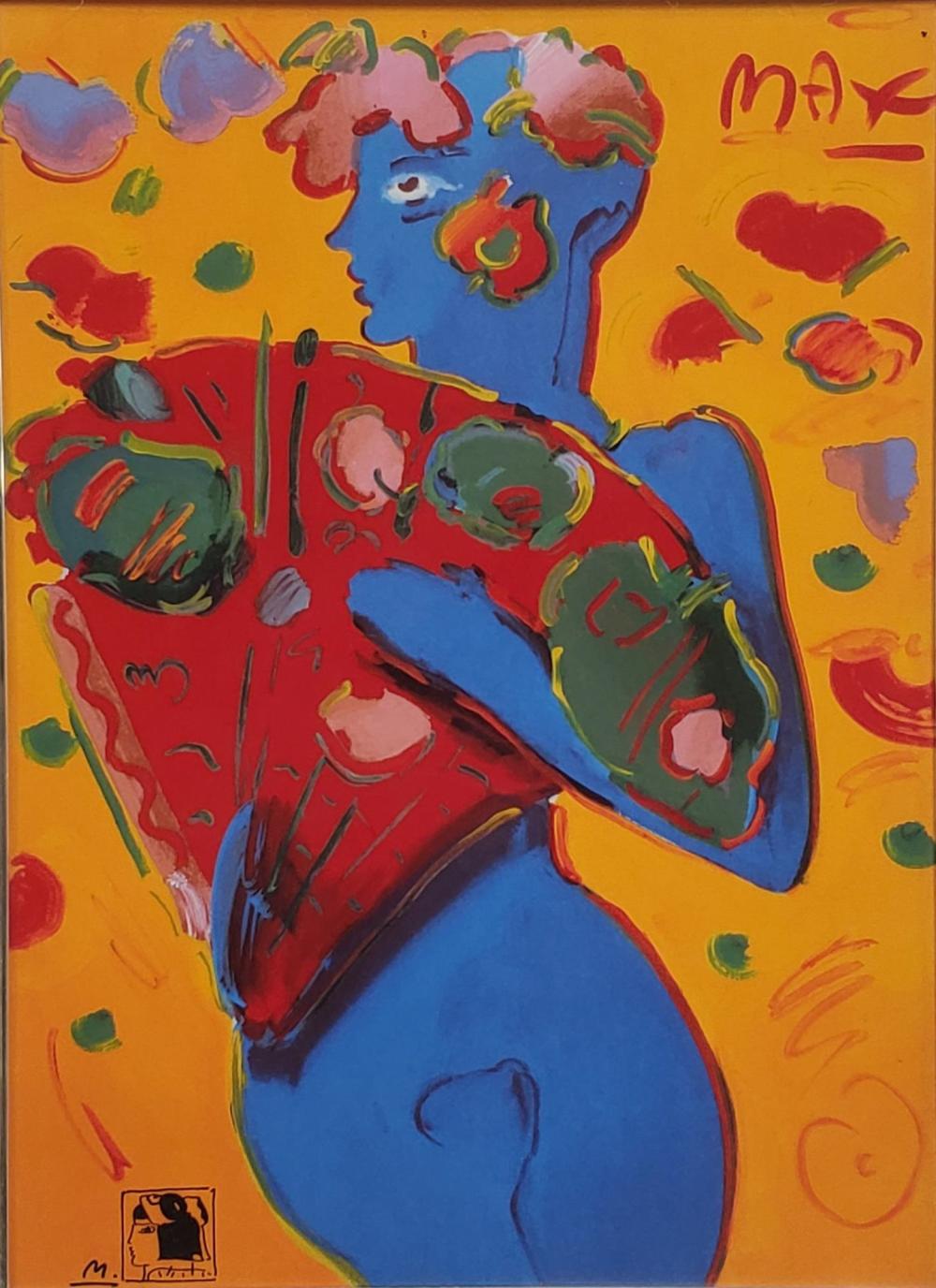 Peter Max "Fan Dancer" Porc... image