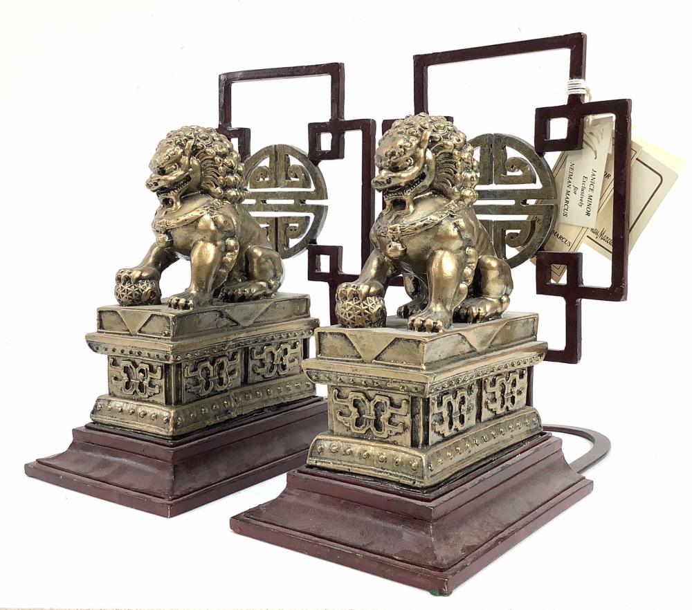 Pair Janice Minor For Nieman Marcus Bookends
