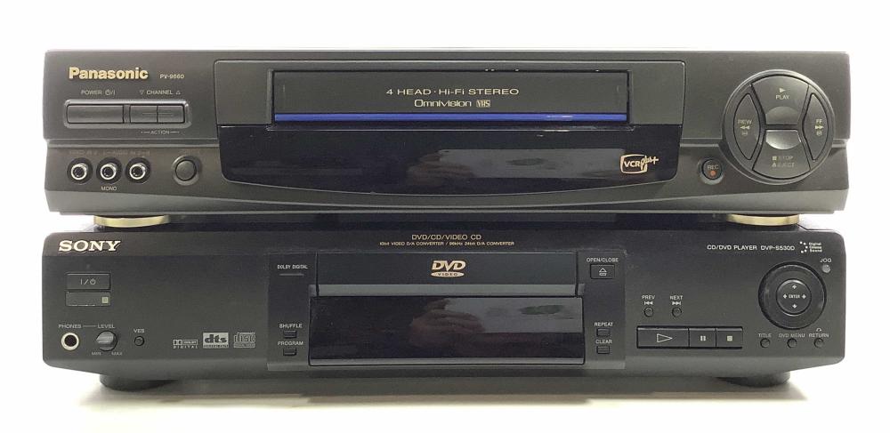 Panasonic & Sony VCR’s