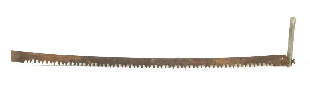 Vintage 73in Steel Saw