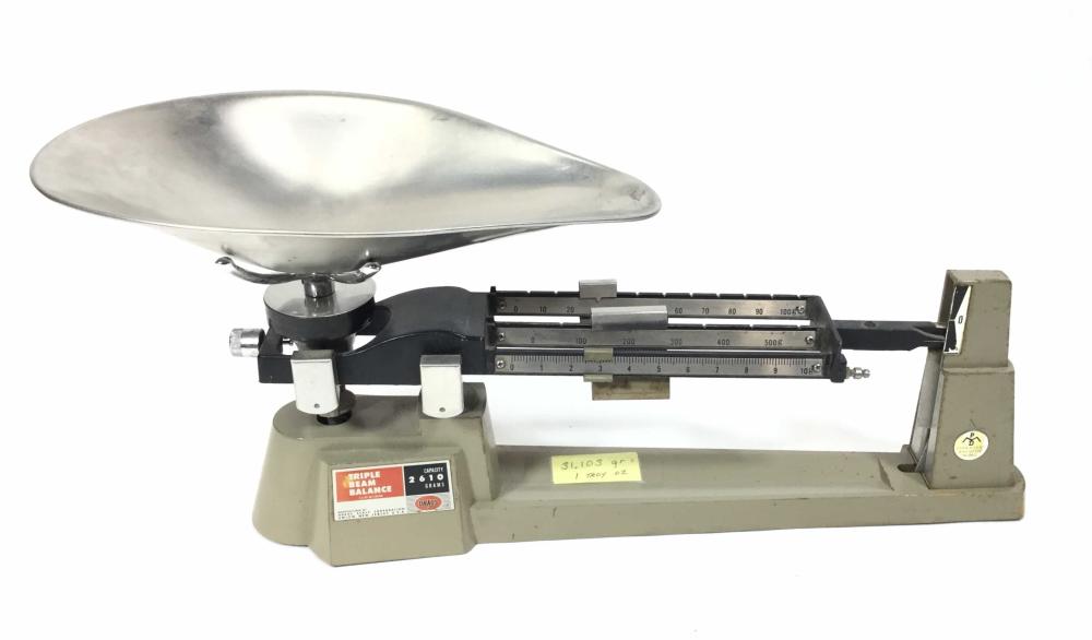 Ohaus Triple Beam Balance Mechanical Scale