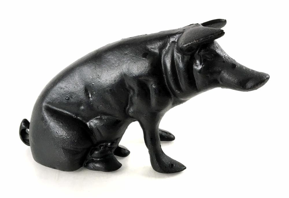 Vintage Cast Iron Piggy Bank