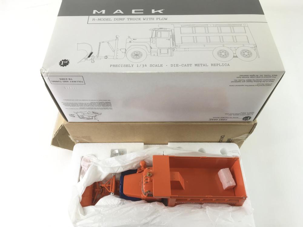 First Gear 1/34 Scale Model Mack Dump Truck