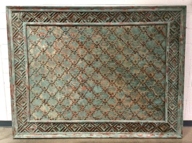 Large Wood & Tile Hanging Art image