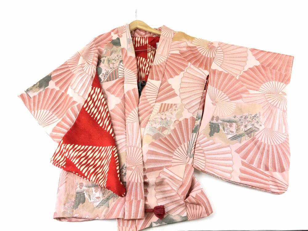 Vintage Japanese Obi Silk Kimono
