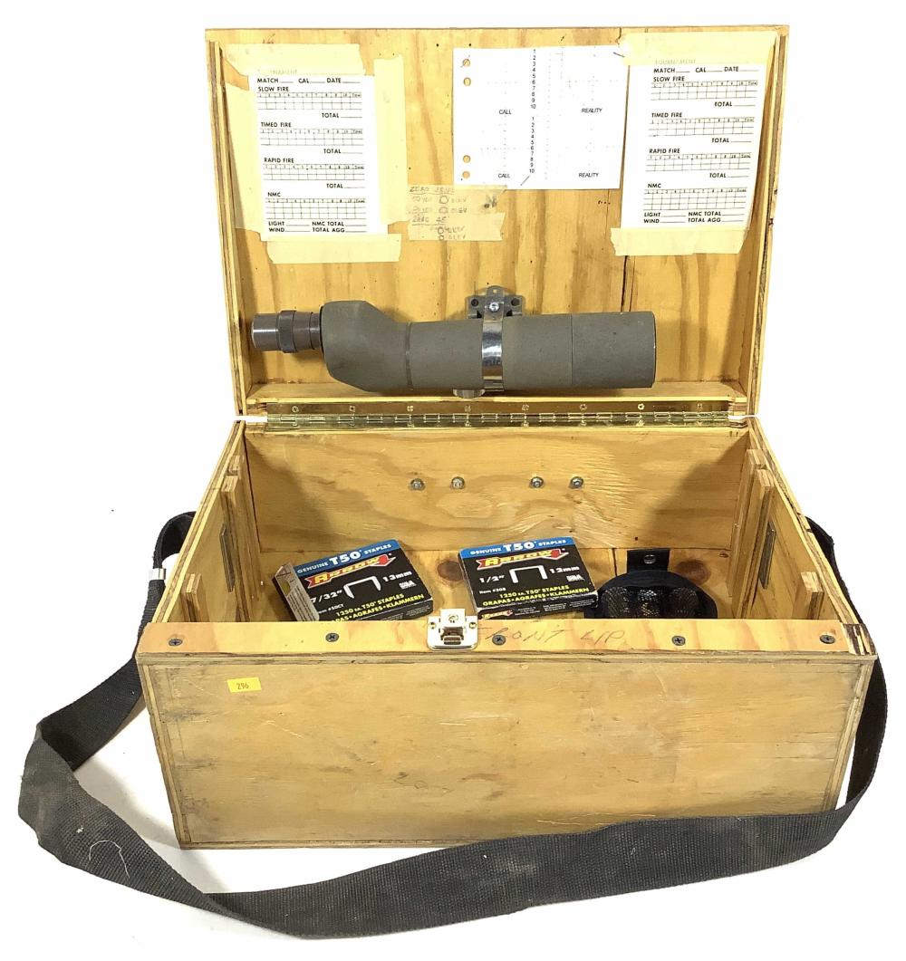 Custom Range Travel Case w/ 20x Spotting Scope